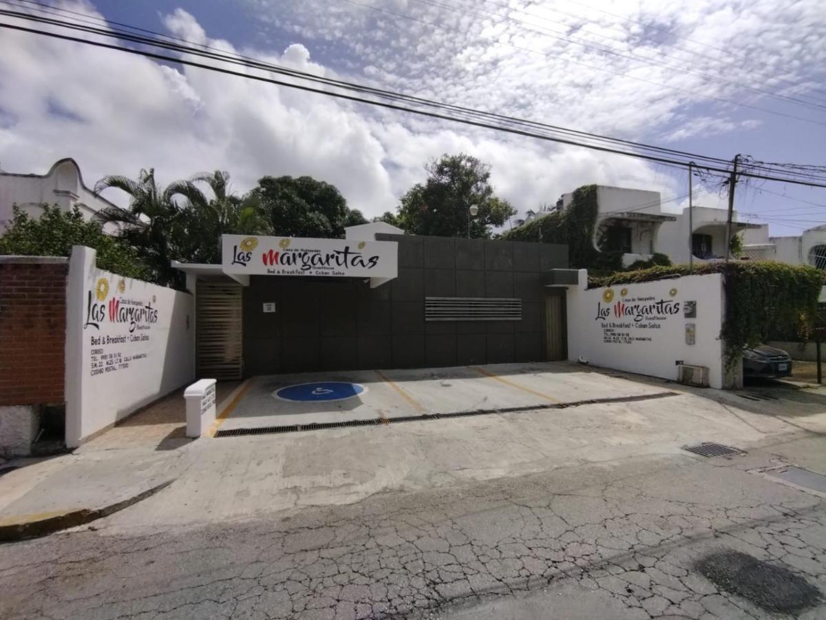 Апартаменты Las Margaritas Casa De Huespedes Канкун Экстерьер фото